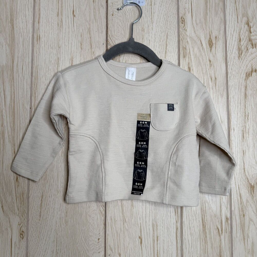 Modern Moments by Gerber Baby Neutral Seamed Drop Shoulder Top